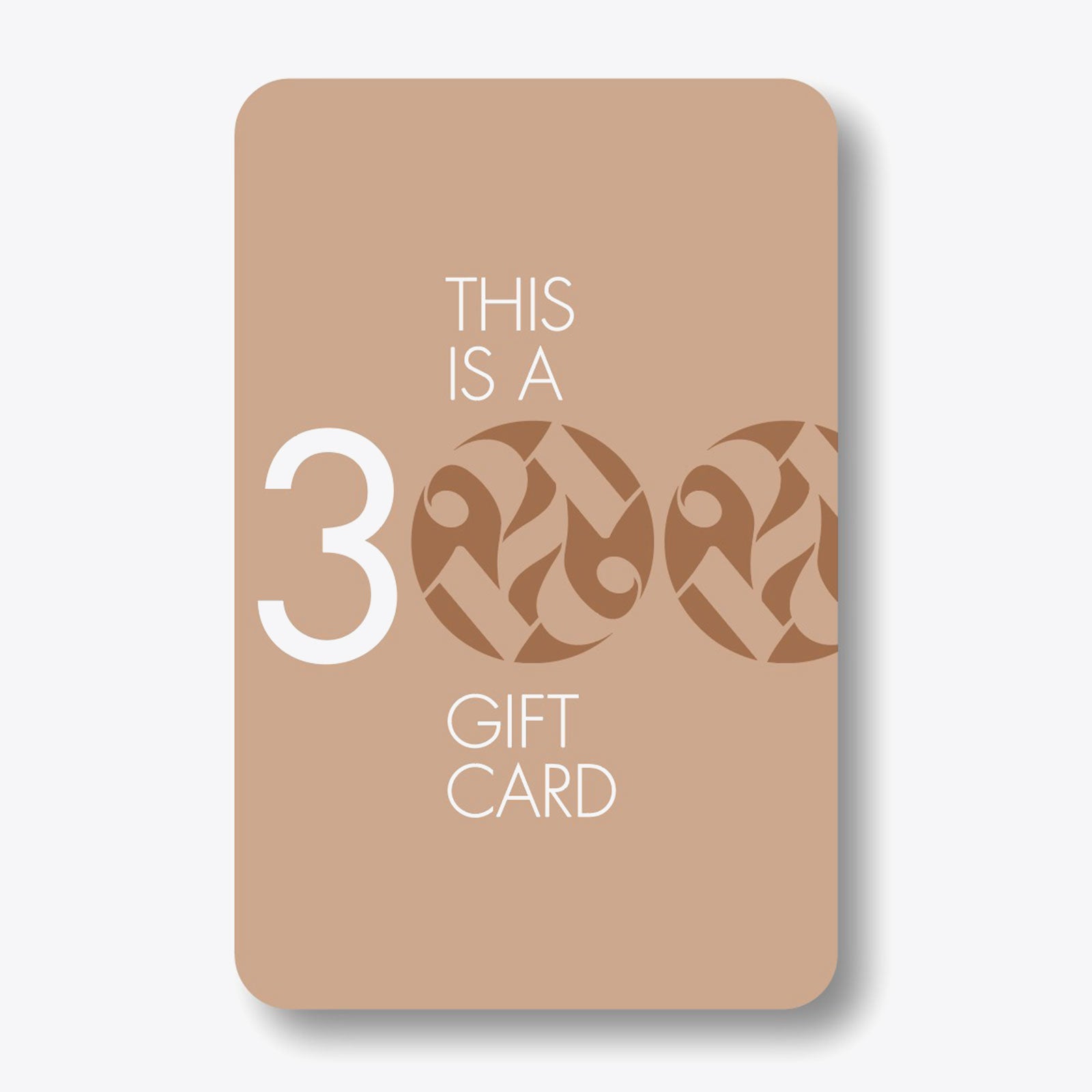 GIFT GOLD CARD